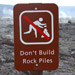 Don't Build Rock Piles
